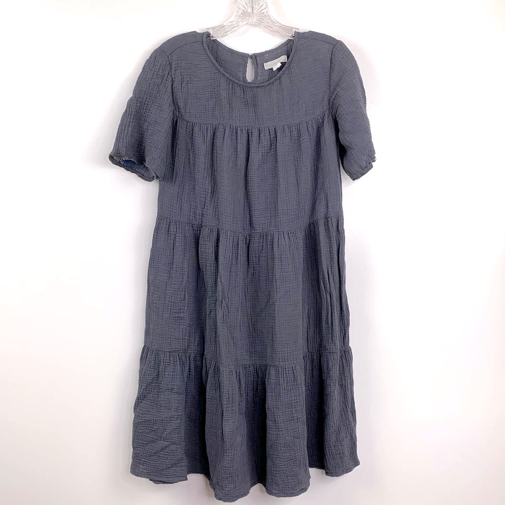 Outerknown Currents Dress Organic Gauzy Cotton
